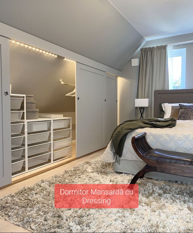 DORMITOR MANSARDA